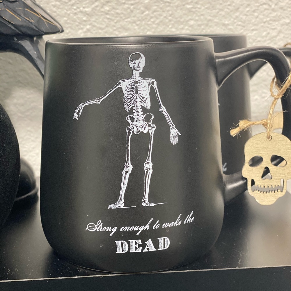 Prima Design skeleton large coffee/ tea mug